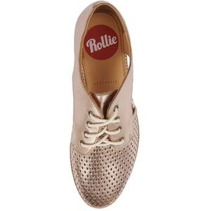 Rollie Australia Slingback 39 Black Leather Upper Women's US 9